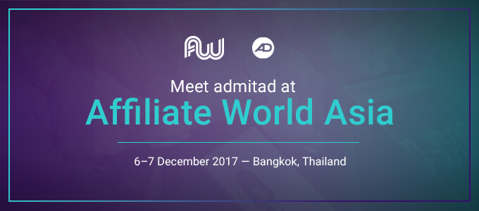 Встречайте admitad на Affiliate World Asia
