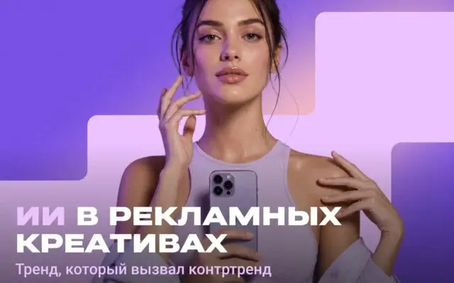 ИИ в рекламных креативах: тренд, который вызвал контртренд